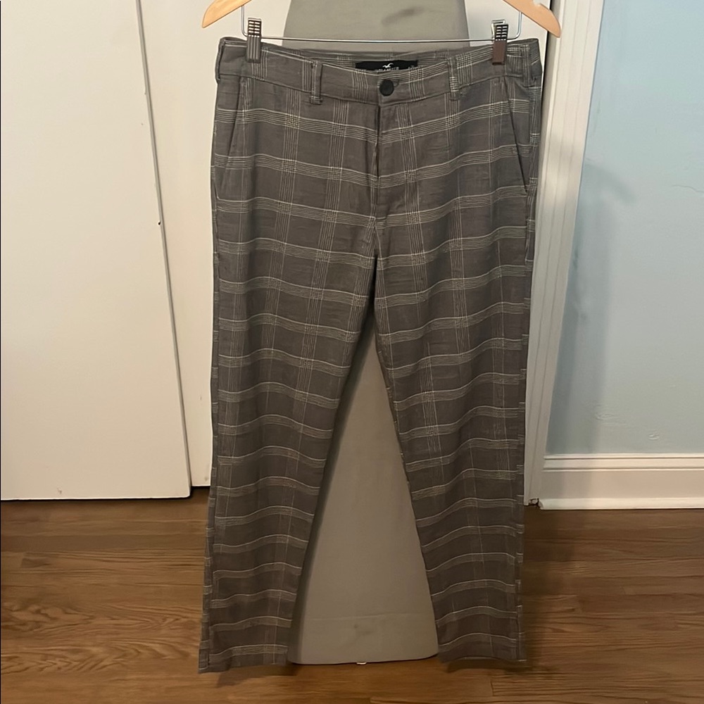 Hollister Gray Chinos Tailored Fit